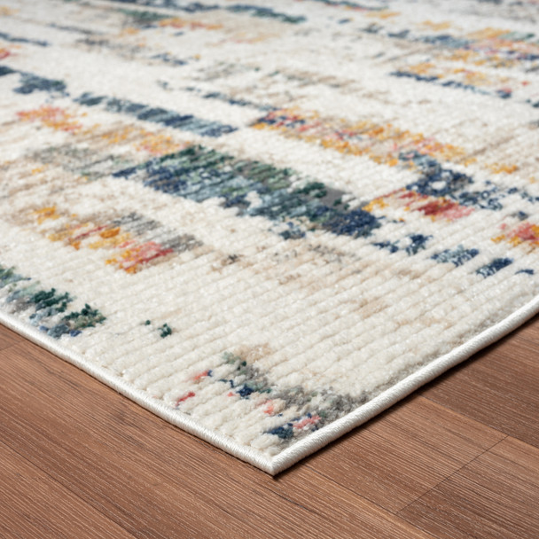 LR Home Bristol 82136 Blue Orange Rug