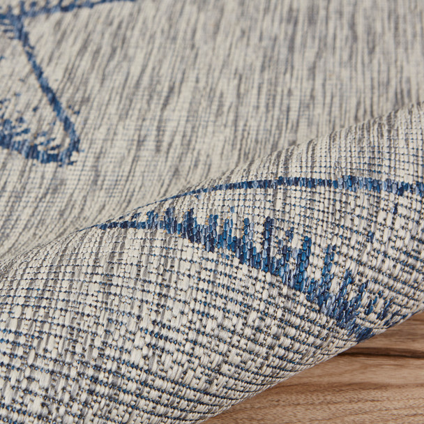 LR Home Captiva 81019 Blue Rug