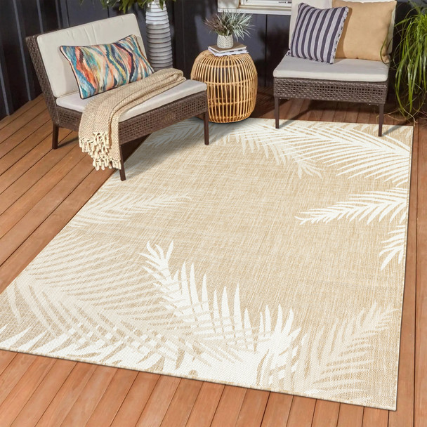 LR Home Captiva 81016 Beige Rug