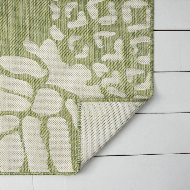 LR Home Catalina 81500 Green Beige Rug