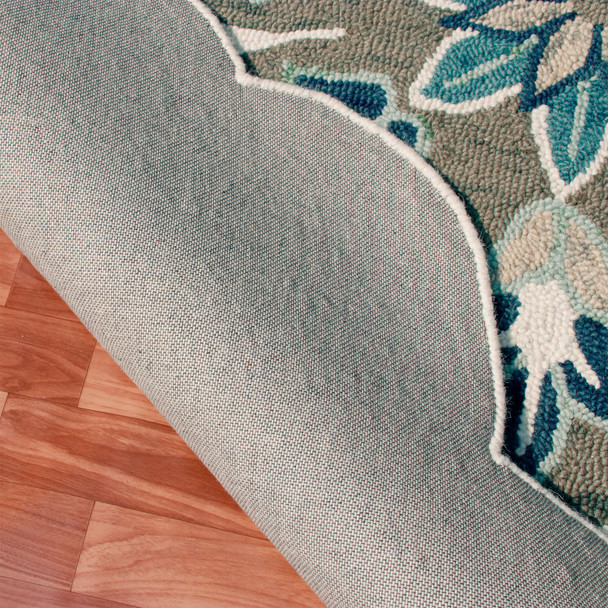 LR Home Dazzle 82267 Blue Gray Rug