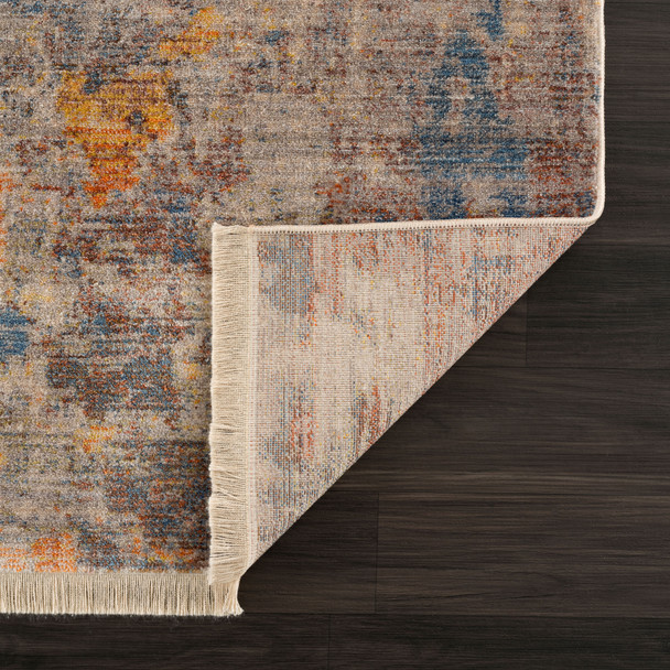 LR Home Holi 81774 Gray Beige Blue Yellow Multi Rug