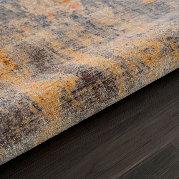 LR Home Holi 81774 Gray Beige Blue Yellow Multi Rug