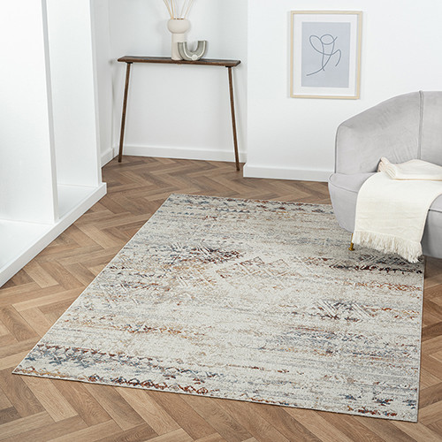 LR Home Lanham 82272 Gray Multi Rug