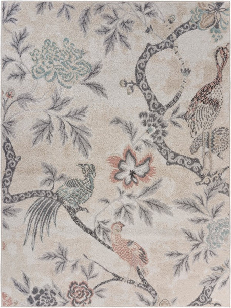LR Home Meadow 81547 Ivory Multi Rug