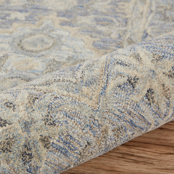 LR Home Modern Traditions 81285 Ice Blue Rug