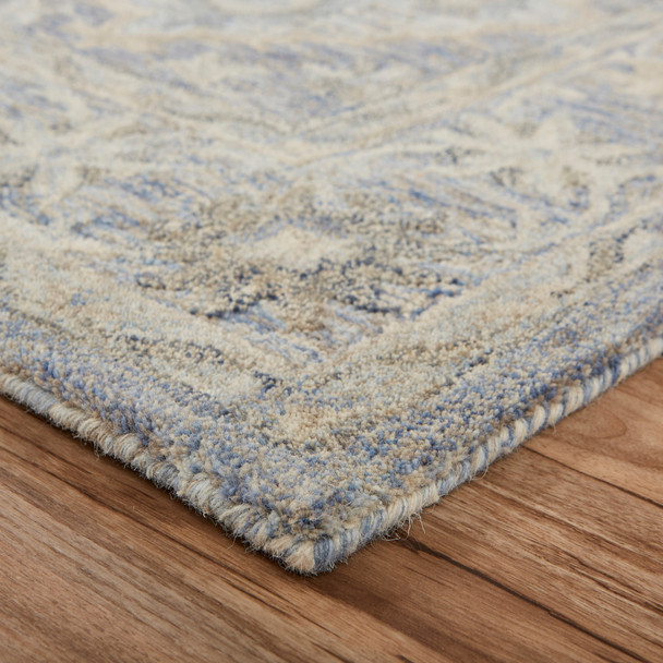 LR Home Modern Traditions 81285 Ice Blue Rug
