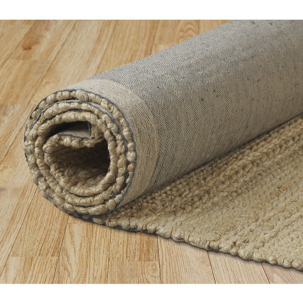 LR Home Natural Fiber 3302 Bleach Ivory Rug