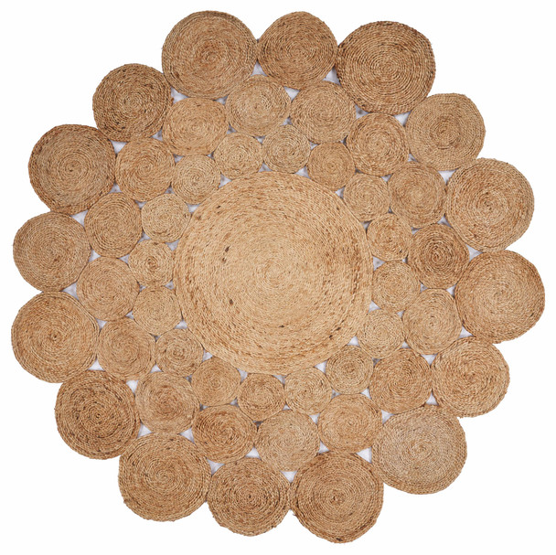 LR Home Boutique Jute 12030 Natural Rug