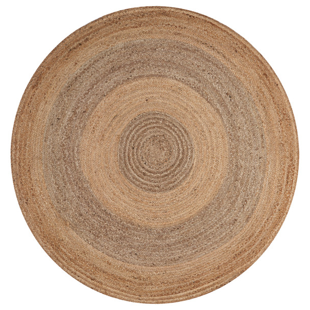 LR Home Boutique Jute 12032 Natural Gray Rug