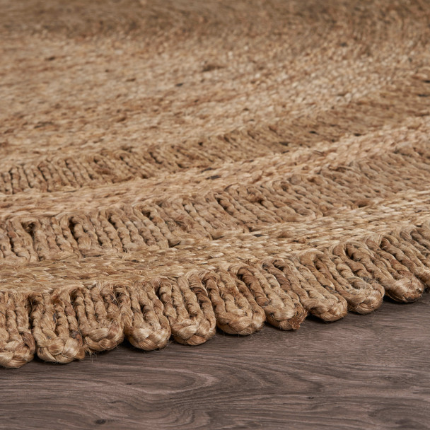 LR Home Boutique Jute 12034 Gray Rug