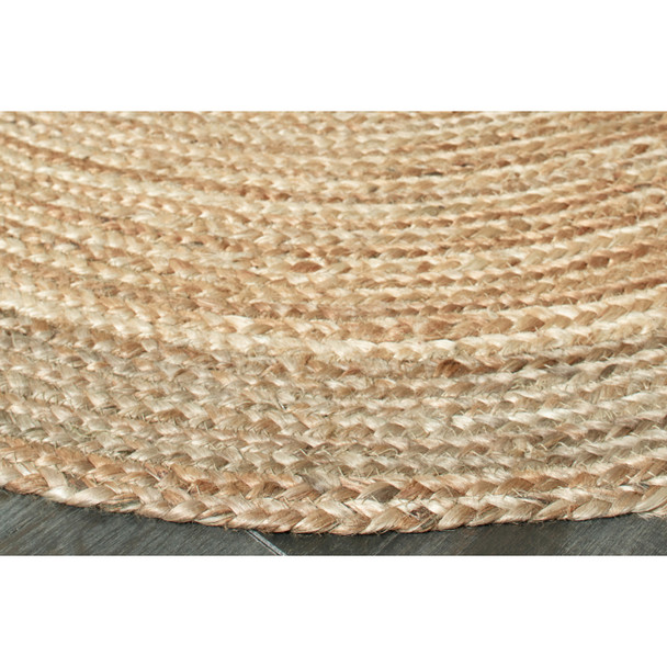 LR Home Boutique Jute 12035 Natural Gray Rug
