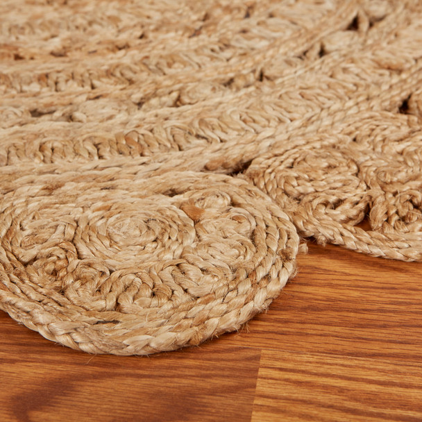 LR Home Boutique Jute 50134 Natural Rug