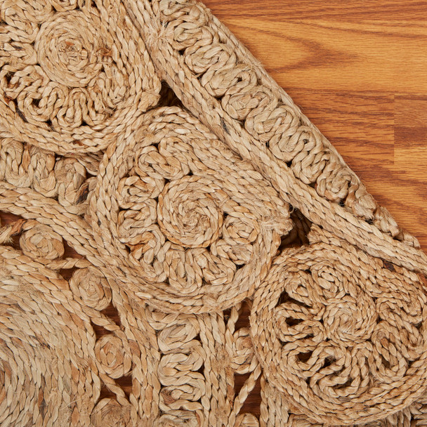 LR Home Boutique Jute 50134 Natural Rug