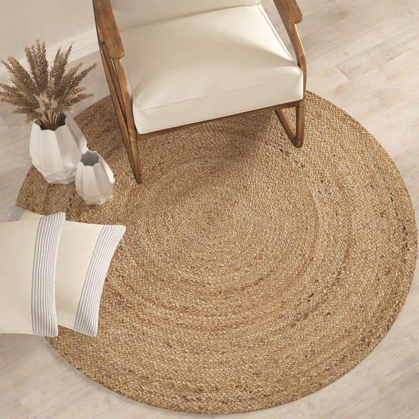 LR Home Boutique Jute 12032 Natural Rug