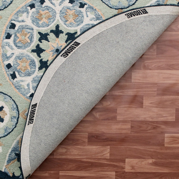 LR Home Rugs Ariel 22135 Sage Blue Rug