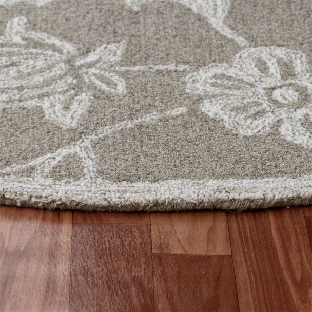 LR Home Rugs Ariel 22137 Gray Ivory Rug