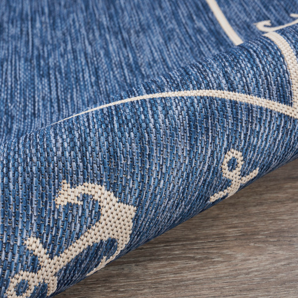 LR Home Seaside 81872 Navy White Rug