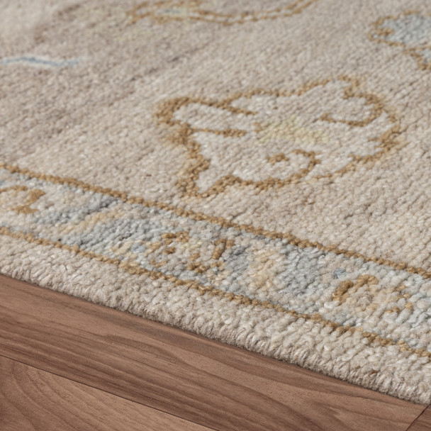 LR Home Senneh 82627 Wheat Blue Rug