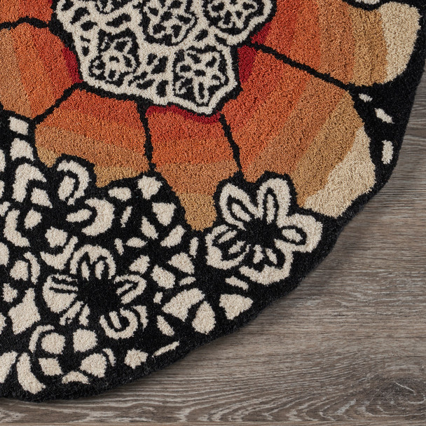 LR Home Sinuous 54105 Multi Rug