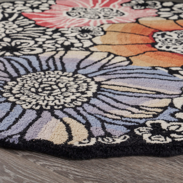 LR Home Sinuous 54105 Multi Rug