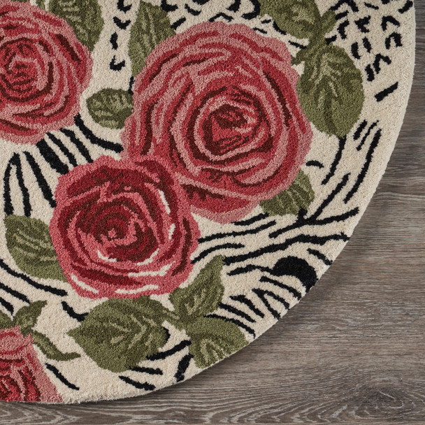 LR Home Sinuous 54107 Multi Rug