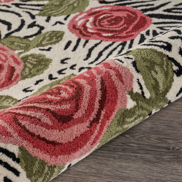 LR Home Sinuous 54107 Multi Rug