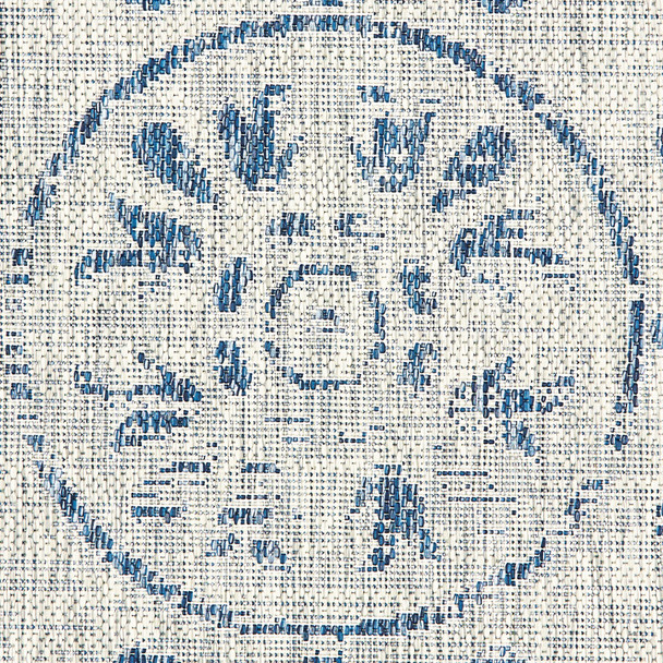 LR Home Sunshower 81249 Navy Gray Rug