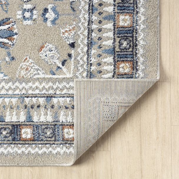 LR Home Vista 82643 Blue Beige Rug