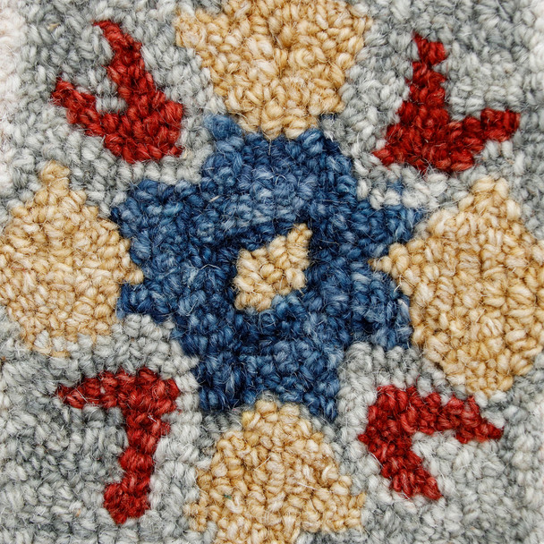 LR Home Rugs Ariel 22146 Blue Multi Rug
