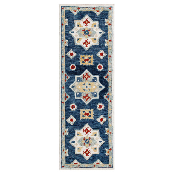 LR Home Rugs Ariel 22146 Blue Multi Rug