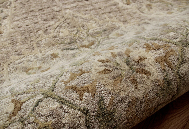 LR Home Sinuous 54120 Beige Cream Rug