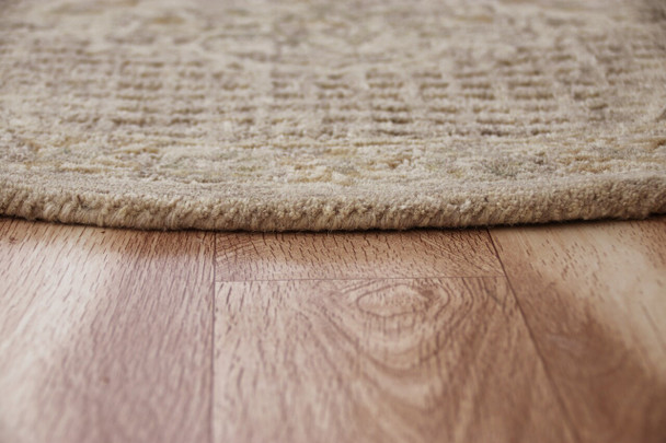 LR Home Sinuous 54120 Beige Cream Rug