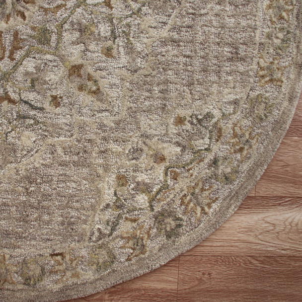 LR Home Sinuous 54120 Beige Cream Rug