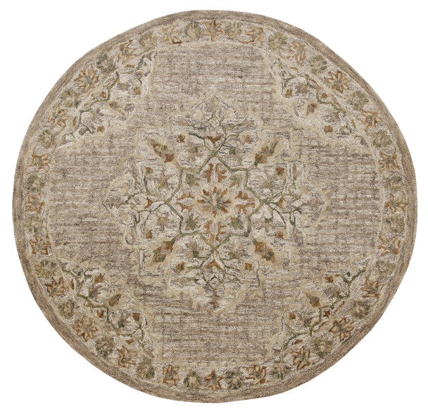 LR Home Sinuous 54120 Beige Cream Rug