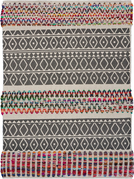 LR Home Vogue 4608 Multi Gray Rug
