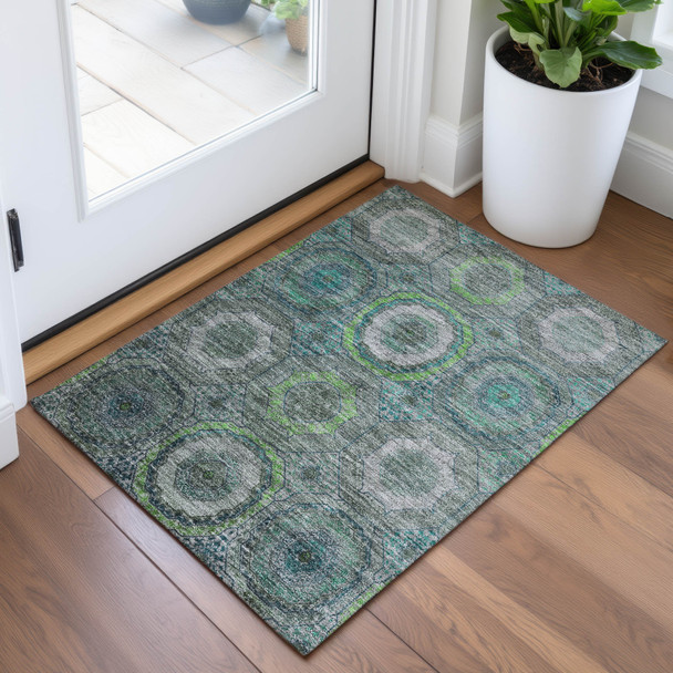 Addison Chantille ACN2050 Teal Rug