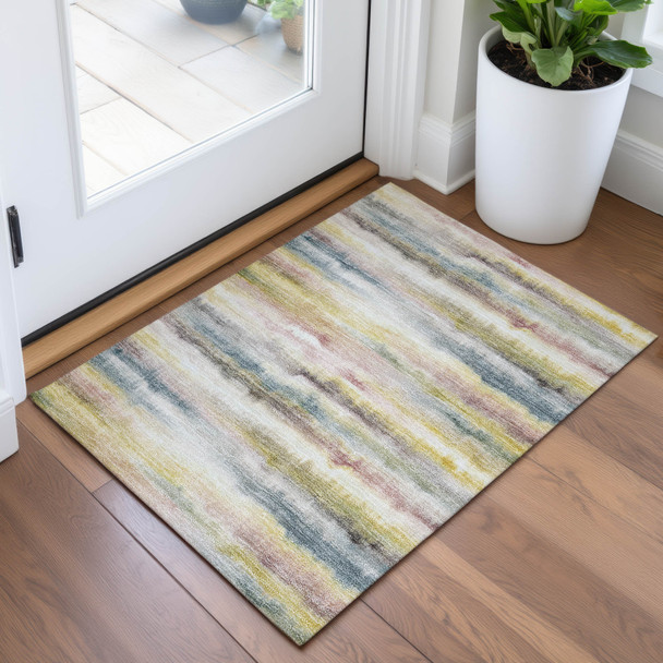 Addison Chantille ACN2098 Gold Rug