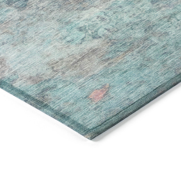 Addison Chantille ACN2100 Aqua Rug