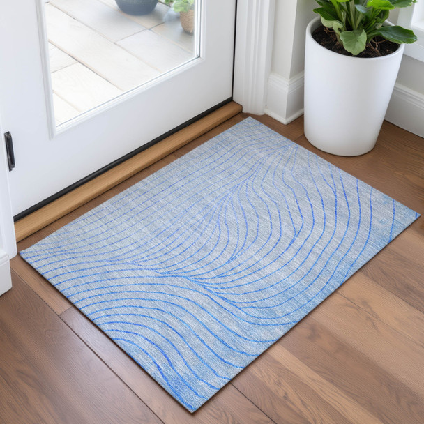 Addison Chantille ACN2107 Blue Rug