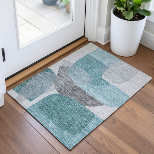 Addison Chantille ACN2121 Teal Rug