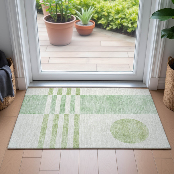 Addison Chantille ACN2131 Green Rug