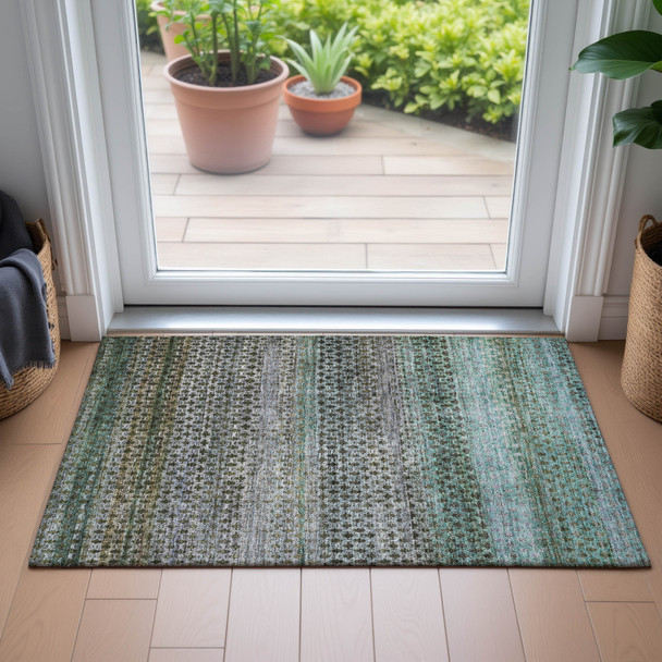 Addison Chantille ACN2158 Green Rug