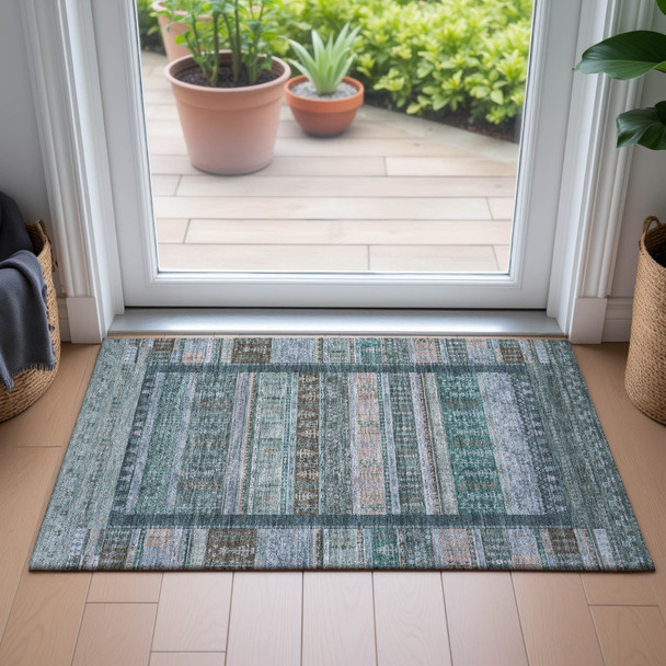 Addison Chantille ACN2160 Emerald Rug