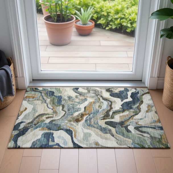 Addison Chantille ACN2162 Denim Rug
