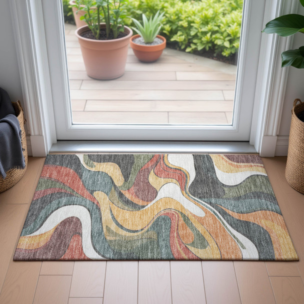 Addison Chantille ACN2183 Gold Rug