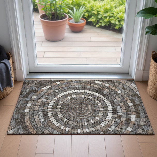 Addison Chantille ACN2216 Brown Rug