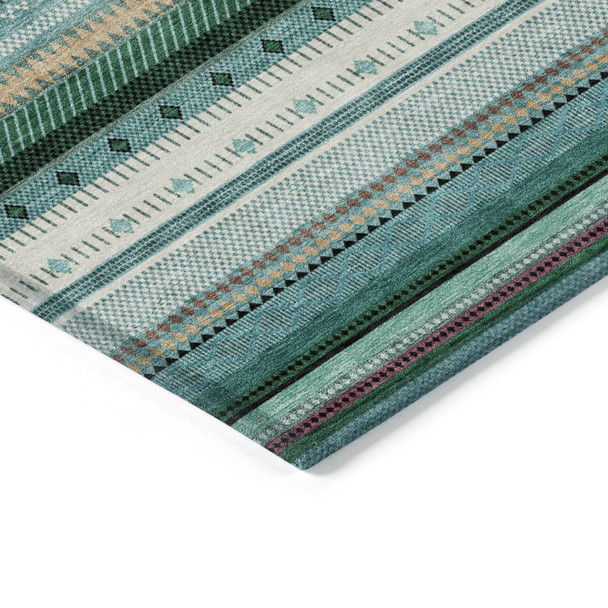 Addison Chantille ACN2218 Teal Rug