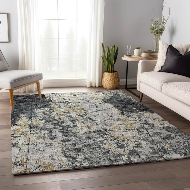 Addison Mayfield AMF68 Black Rug