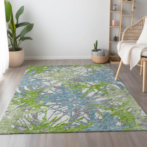 Addison Mayfield AMF77 Green Rug